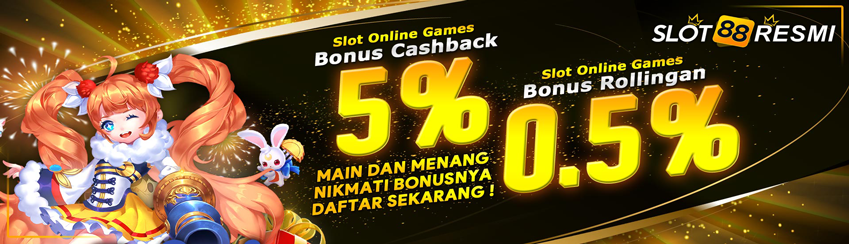 DOUBLE BONUS SLOT 5% - ROLLINGAN 0.5%
