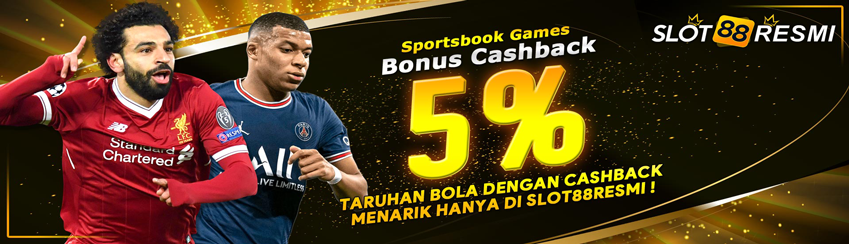 BONUS CASHBACK SPORTSBOOK 5%